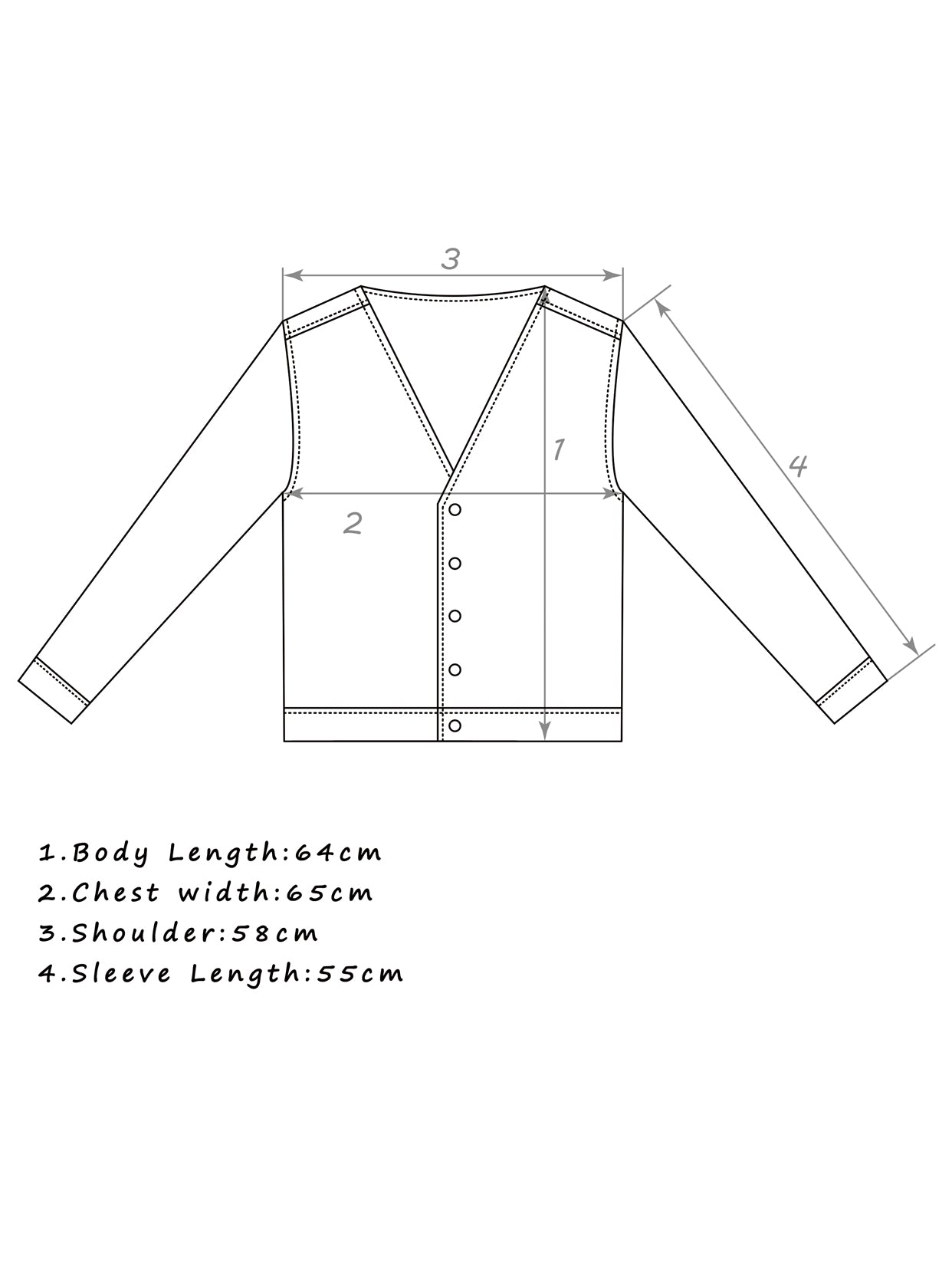 Handmade V-neck reversible Jacket-unique item
